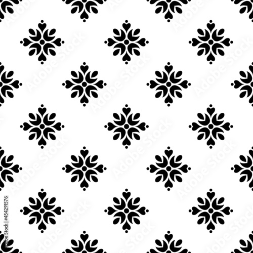 Cute tile pattern vector