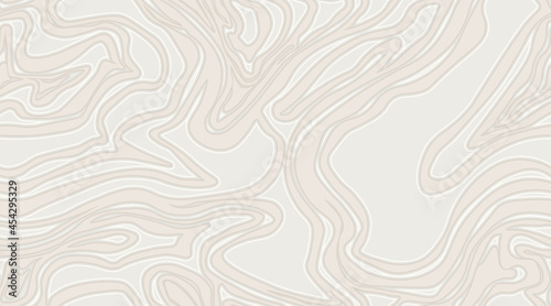 Marble background, seamless pattern. Soft beige liquid backdrop. Vector illustration