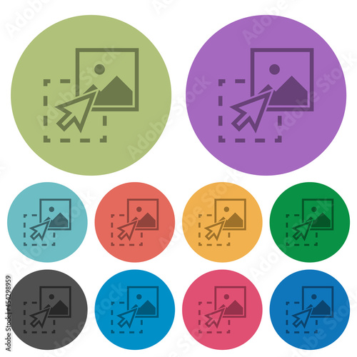 Drag image to upload color darker flat icons