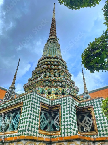 Scenery of Watpho Temple in Thailand