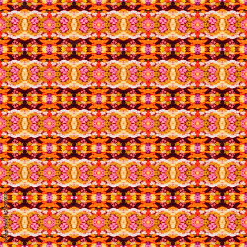 Colorful seamless portuguese tiles Ikat spanish tile pattern Italian majolica. Mexican puebla talavera Moroccan Turkish  Lisbon floor tiles Ethnic tile design Tiled texture for flooring ceramic.