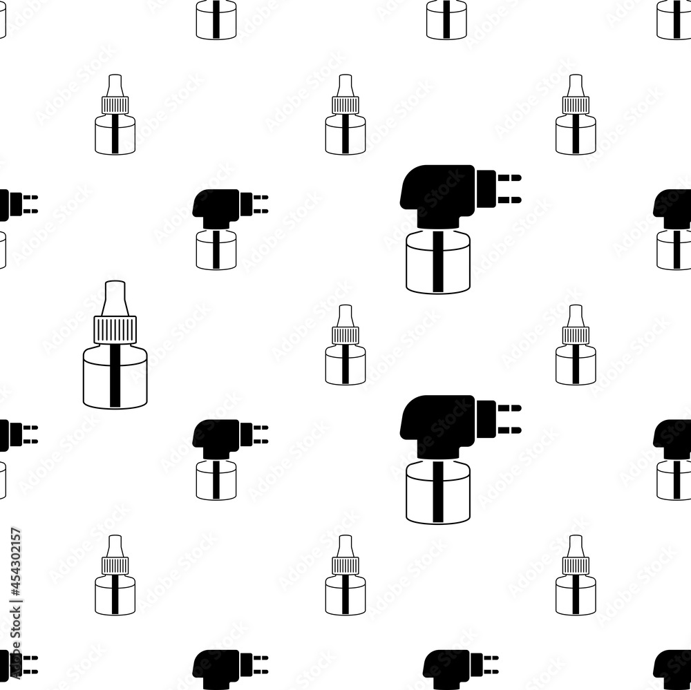 Anti Mosquito Fumigator Icon Seamless Pattern Y_2108002 Anti Mosquito Fumigator Icon Seamless Pattern Y_2108002