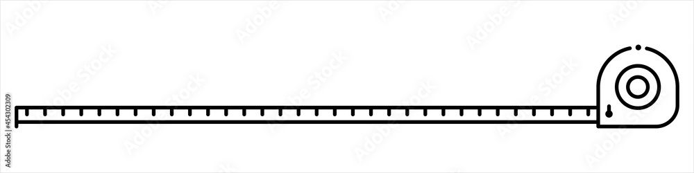 Measurement Tape Icon Y_2108001 Measurement Tape Icon Y_2108001