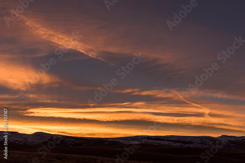 Amazing sky image. Beautiful sunrise and sunset image. Sky background picture.