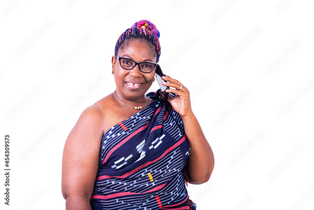 mature woman talking on cellphone smiling. mature woman talking on cellphone smiling.