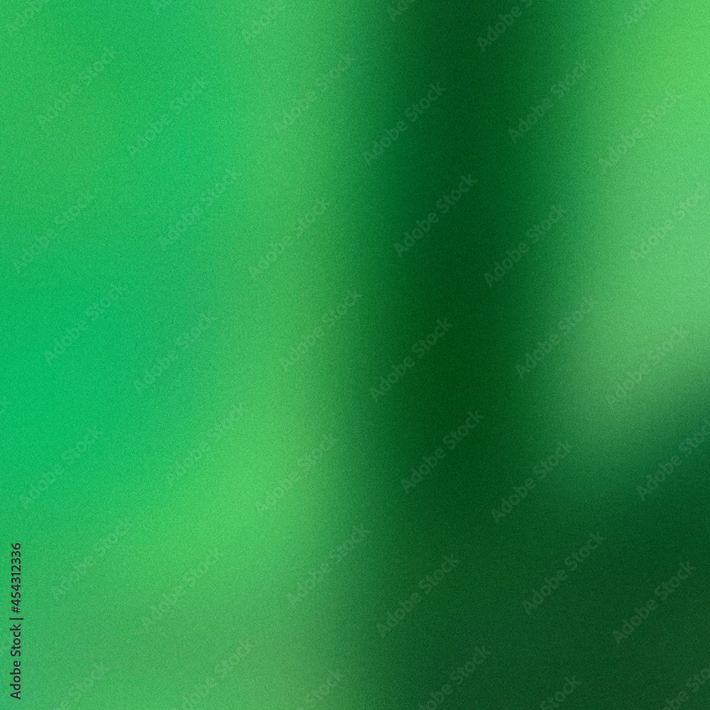 Fototapeta premium Organic green lo-fi grainy gradient texture. Environmental gradient background. Textured noise. Spray paintbrush. Lime blurred backdrop for banner, creative minimal poster, eco social media design.