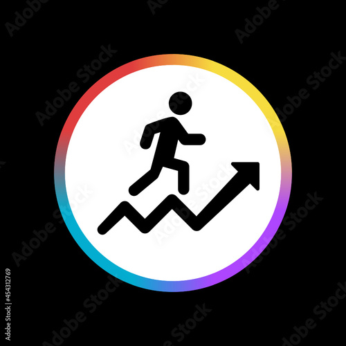 Financial Growth - Sticker