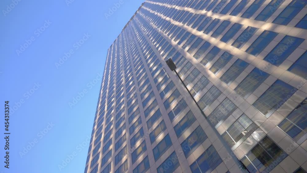 Car POV on skyscrapers in Los Angeles in slow motion 180fps Car POV on skyscrapers in Los Angeles in slow motion 180fps