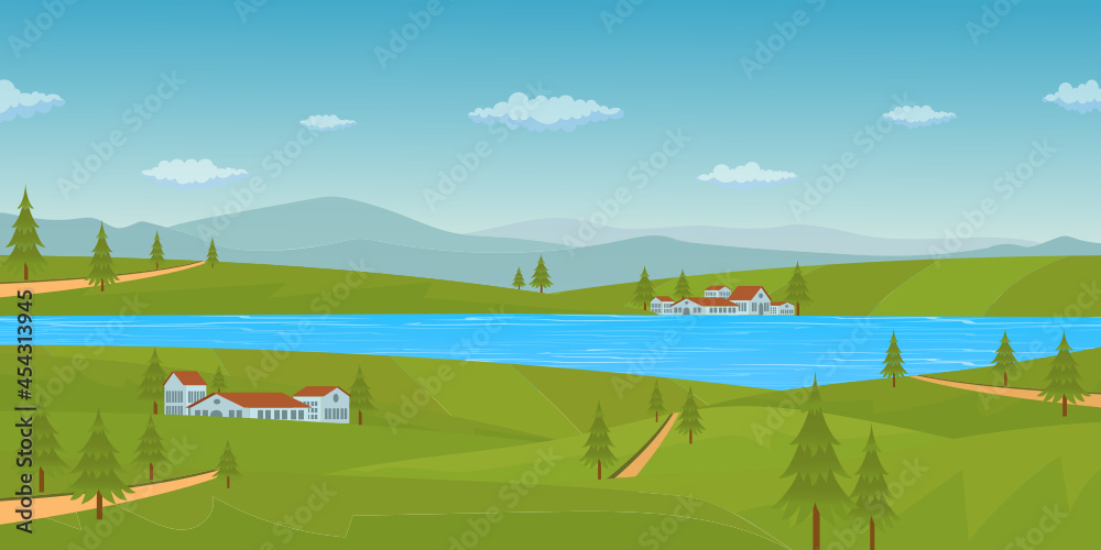 Lake Background

