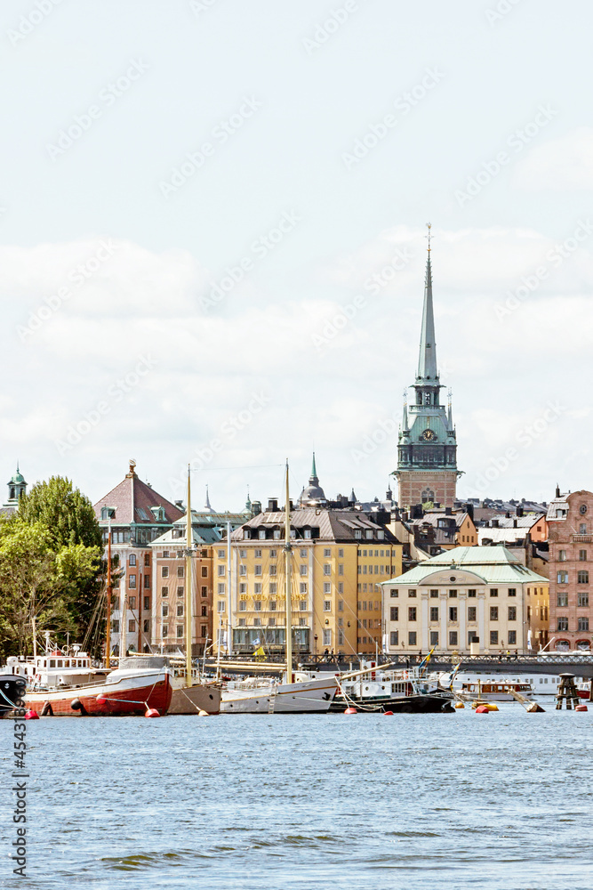 old buildings at seaside in old town Stockholm old buildings at seaside in old town Stockholm