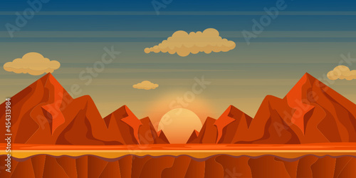 Mountains Background

