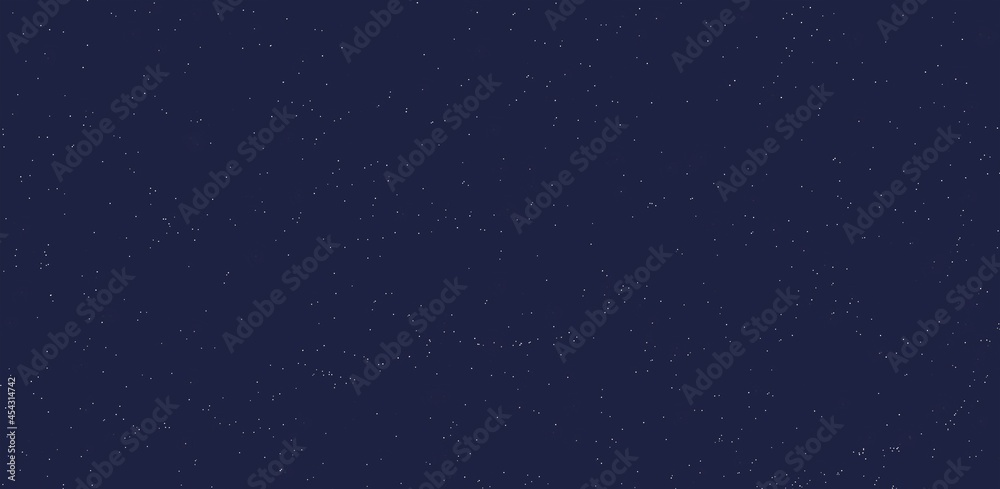 Fototapeta premium 3D Illustration with stars on a bluish background for wallpaper