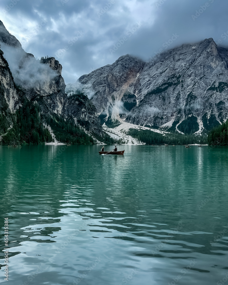 Lago di Braies, Trentino Alto Adige, Südtirol.
