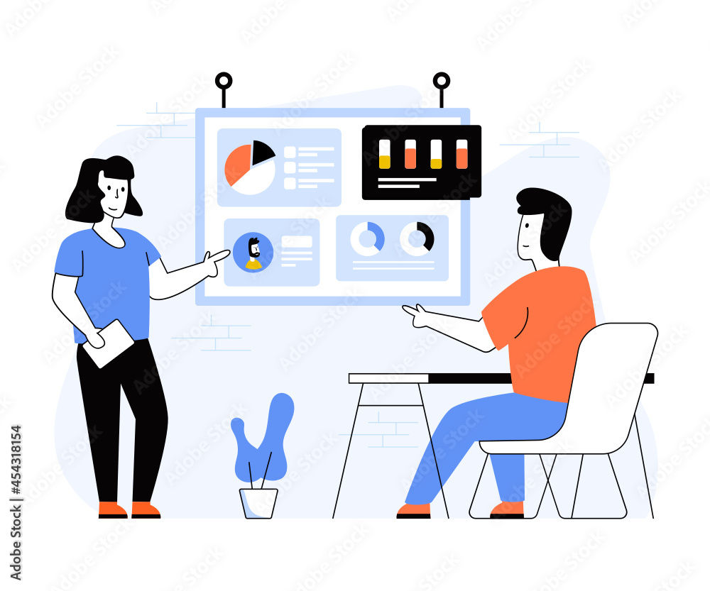 Fototapeta premium Remote Work