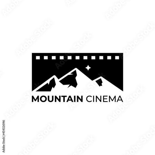 Unique and creative logo design for film, video and media business related to mountains, adventure, landscape, outdoor or nature.