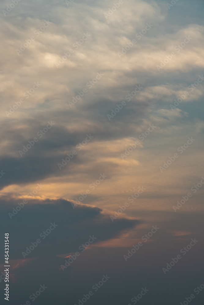 Beautiful sunset sky above clouds with dramatic light, Beautiful blazing sunset landscape, Horizon. Warm Colours, copy space. Beautiful sunset sky above clouds with dramatic light, Beautiful blazing sunset landscape, Horizon. Warm Colours, copy space.