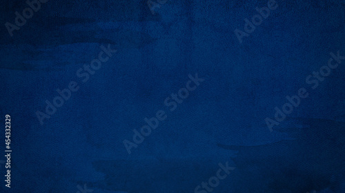 Abstract grunge navy blue wall background. Texture wallpaper.