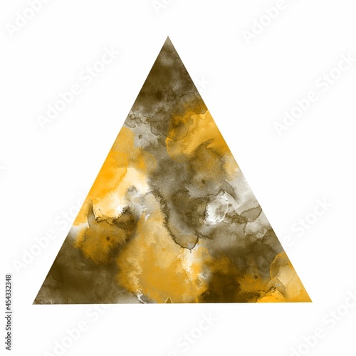 Triangle watercolor