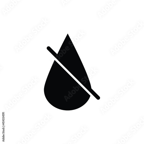 no water icon. avoid water contact. 