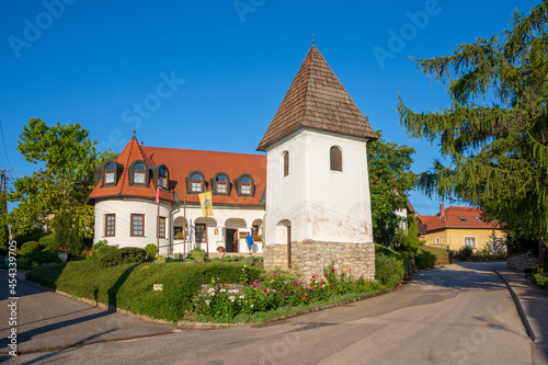 The village of Paloznak at Lake Balaton in Hungary 10-08-2021 photo