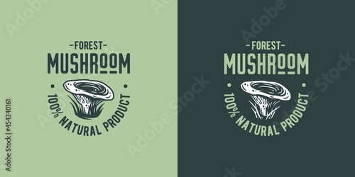 Mushroom coral milky for organic, natural vegetarian food. Autumn forest fungi, shroom mushroom picking for t-shirt print
