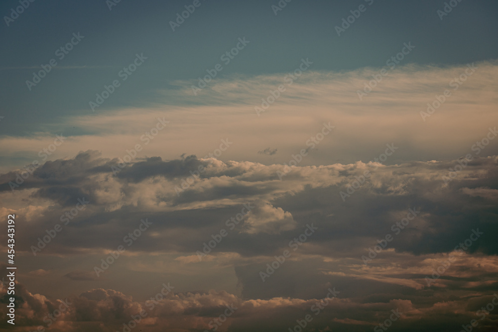 Gray and white fluffy clouds. Cloudy sky. White and gray texture background for sad, death, hopeless, and despair concept. Moody sky. Cloudscape. Dark dramatic sky. Background for dead and gloomy Gray and white fluffy clouds. Cloudy sky. White and gray texture background for sad, death, hopeless, and despair concept. Moody sky. Cloudscape. Dark dramatic sky. Background for dead and gloomy