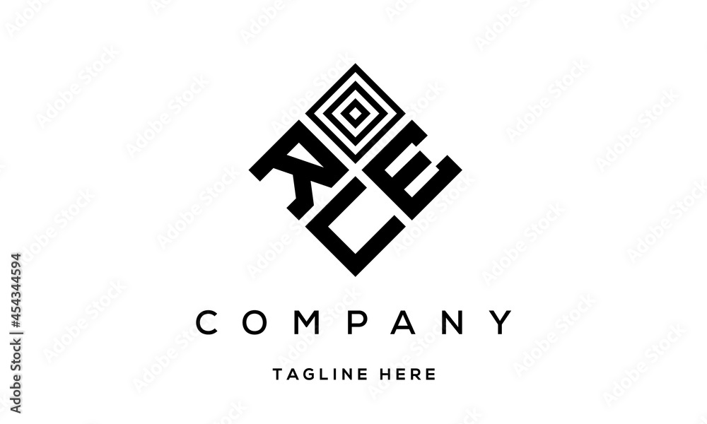 REU creative square three latter logo REU creative square three latter logo