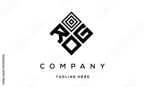RGO creative square three latter logo photo