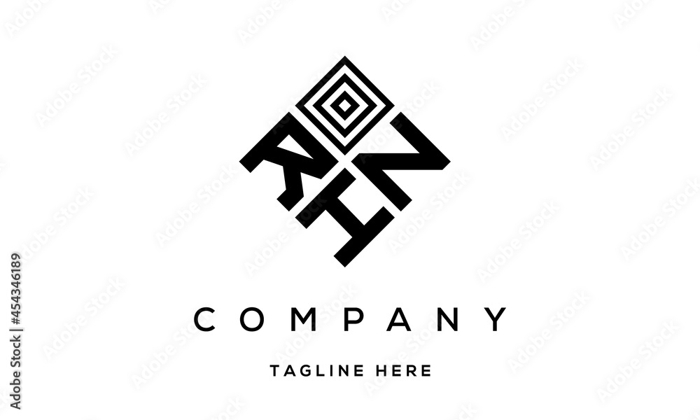 RNH square three latter logo RNH square three latter logo