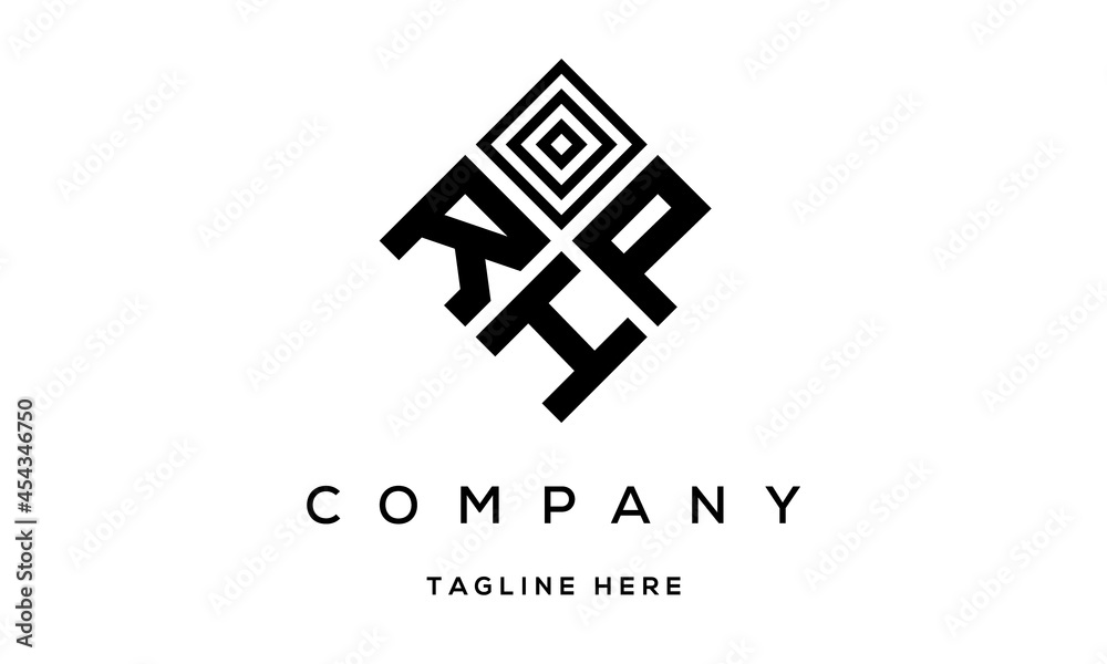 RPH square three latter logo