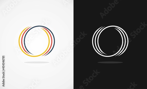template vector pattern background circle business logo