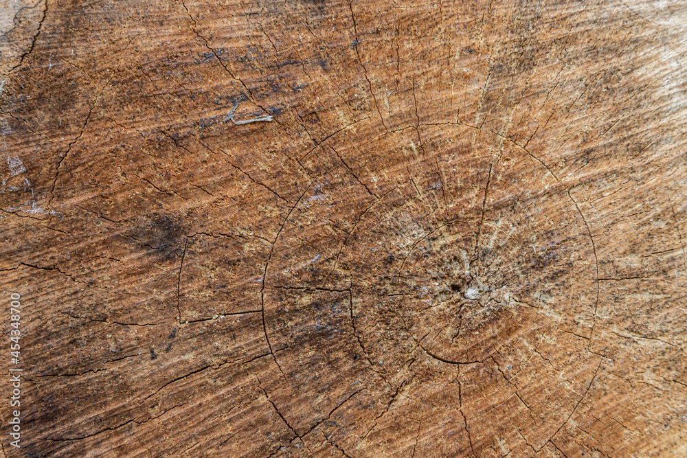 Naklejka premium Old wooden background. Wooden table or floor.