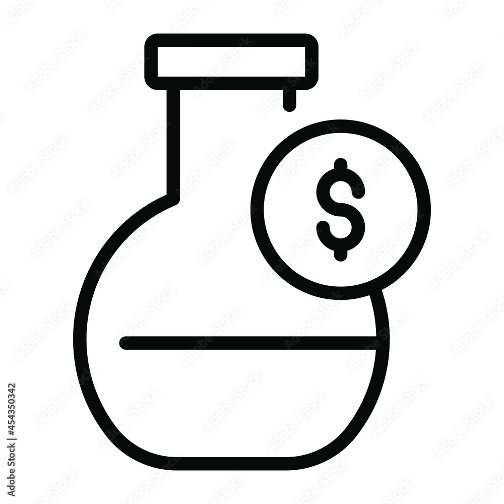 market search outline icon, business and finance icon. market search outline icon, business and finance icon.