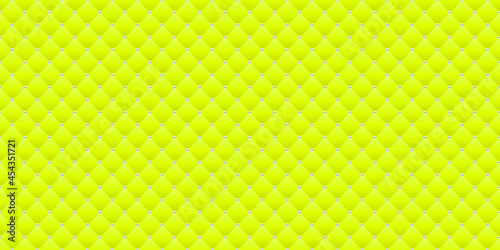 Yellow luxury background with beads. Vector illustration. 