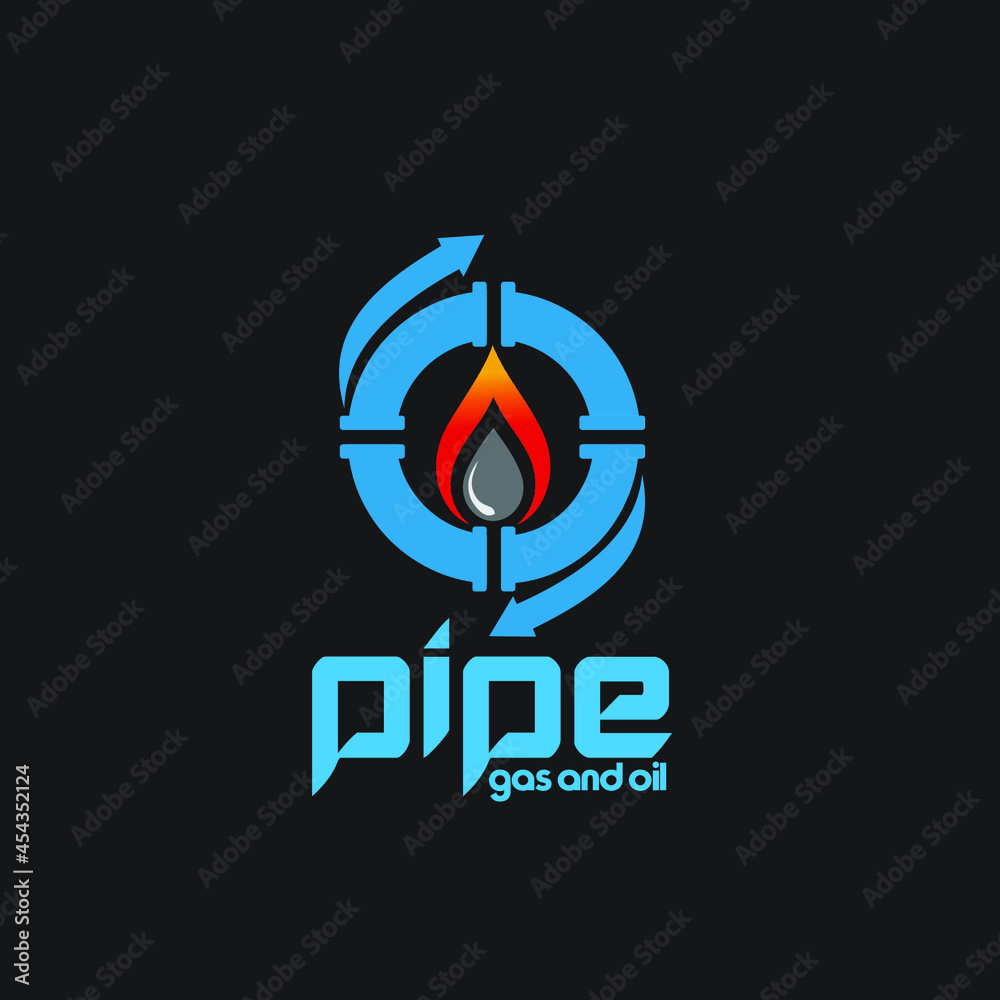 pipe gas and oil logo exclusive design inspiration pipe gas and oil logo exclusive design inspiration