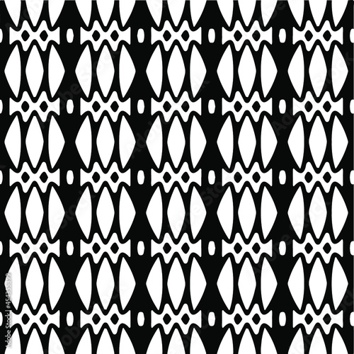 Design monochrome grating pattern,black and white patterns.black ornament.