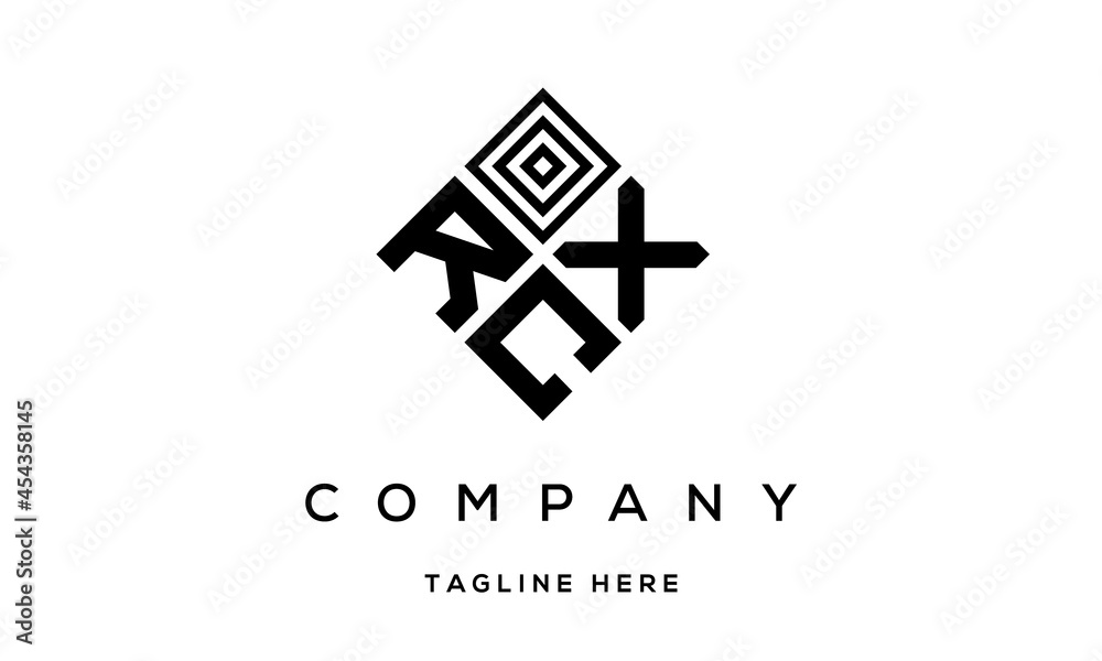 RXC three latter logo design RXC three latter logo design