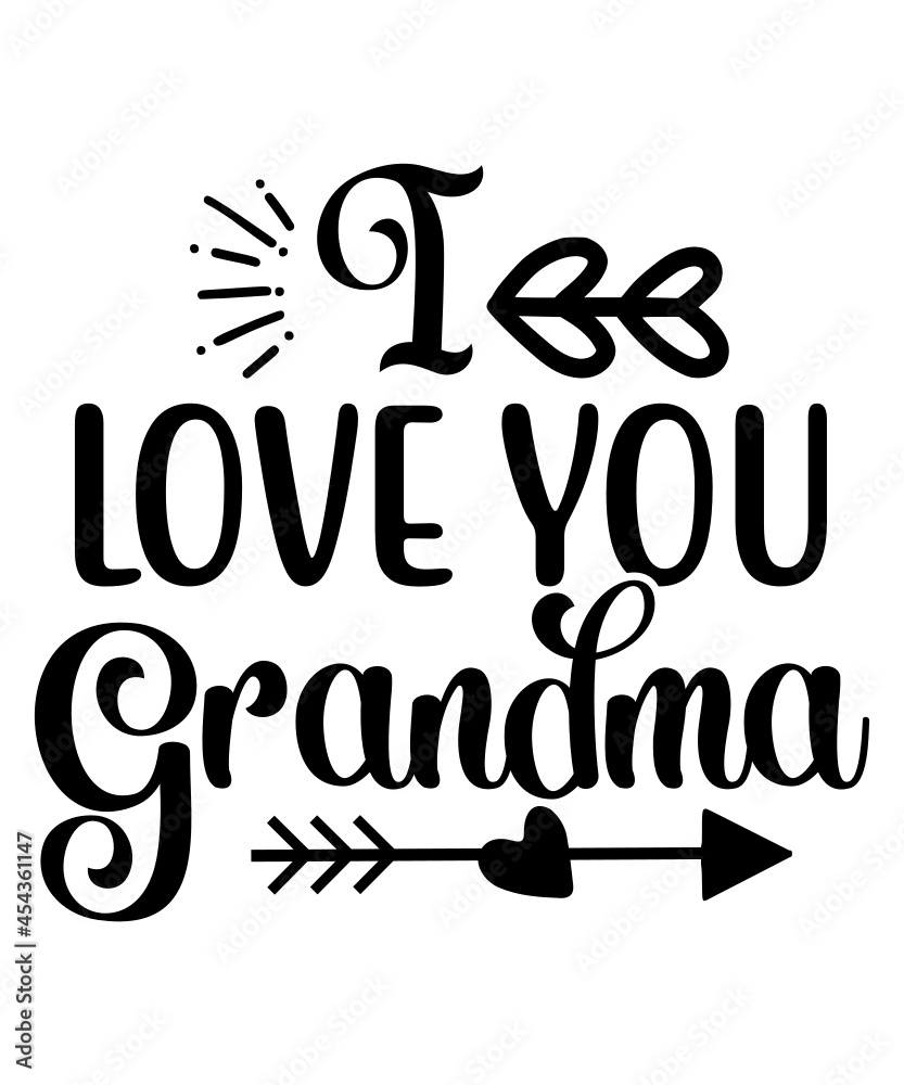  Grandma SVG Bundle, Nana Svg, Granny Svg, Retired Svg, Blessed Grandma Svg, Family Svg, Grandkids Svg, Svg Files for Cricut, Silhouette
