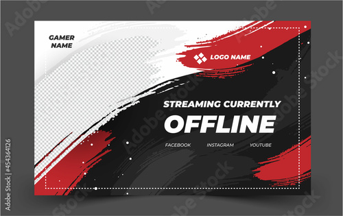 Offline Live Streaming gaming Background