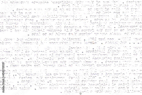 Vague typewriter script meant as background 