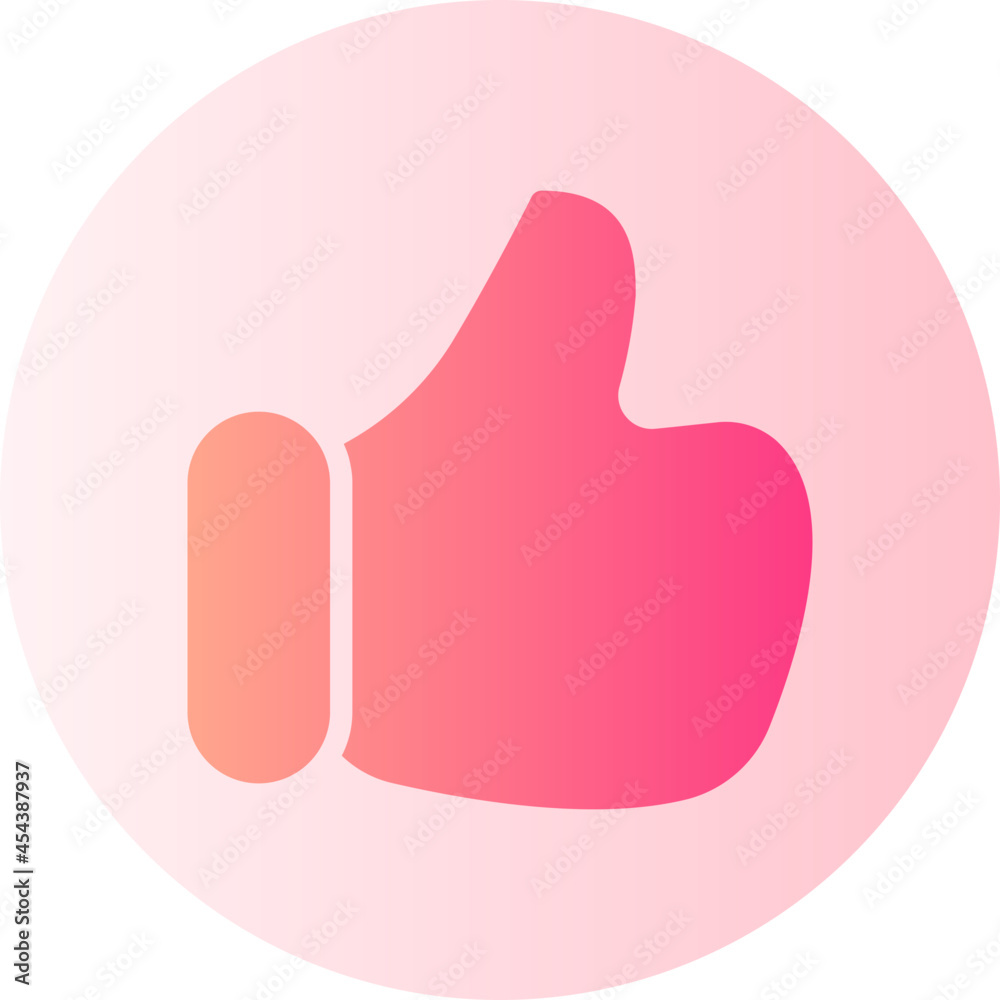 like gradient icon like gradient icon