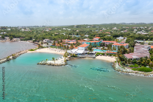 Fototapeta Naklejka Na Ścianę i Meble -  Ocean Point Resort in St. John's Antigua