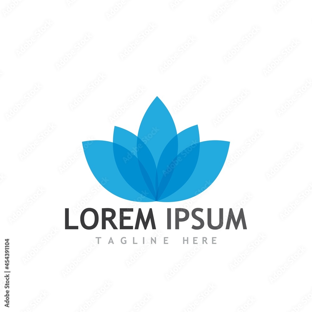 Beauty Vector lotus icon Beauty Vector lotus icon