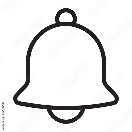 bell line icon