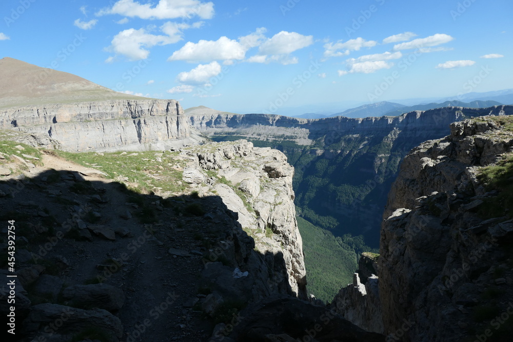 Naklejka premium Faja de las flores