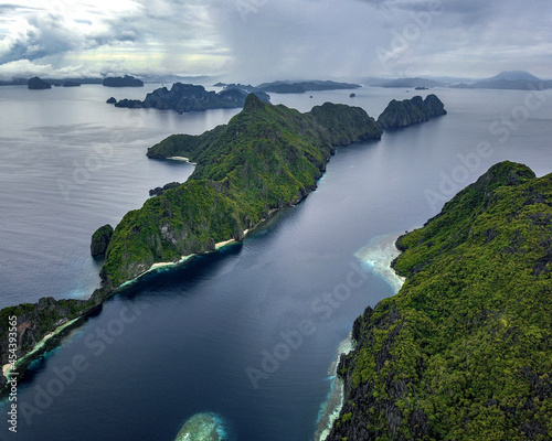 the coast of the island of island