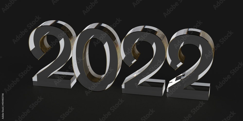 Happy New Year 2022 Text Typography Design Patter, Happy New Year 2022 Text Typography Design Patter,