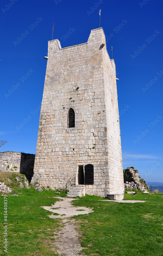 East Tower anakopia fortress. New Athos, Abkhazia