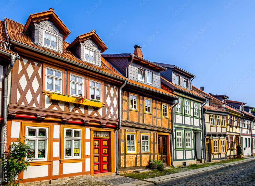 Naklejka premium old town of Wernigerode