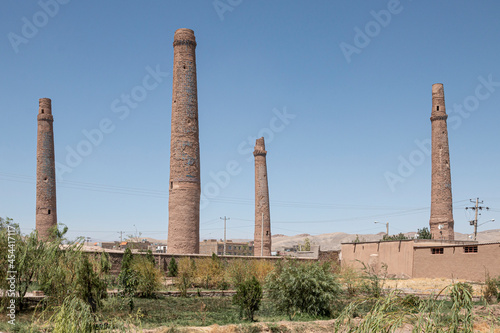Musalla Minarets of Herat, Afghanistan photo